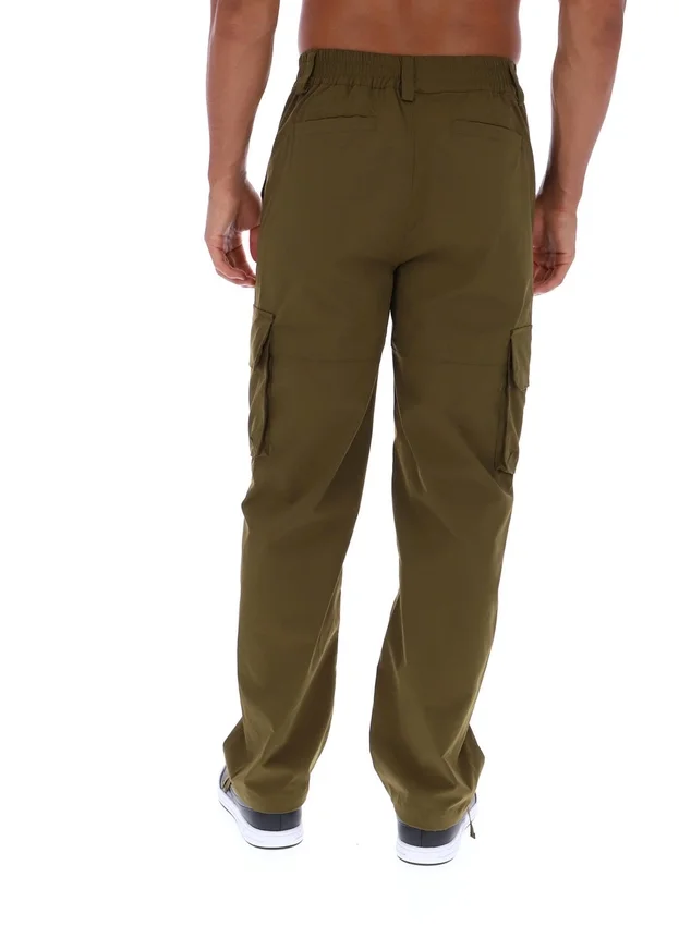 Pantalones cargo Oscar en verde oliva oscuro