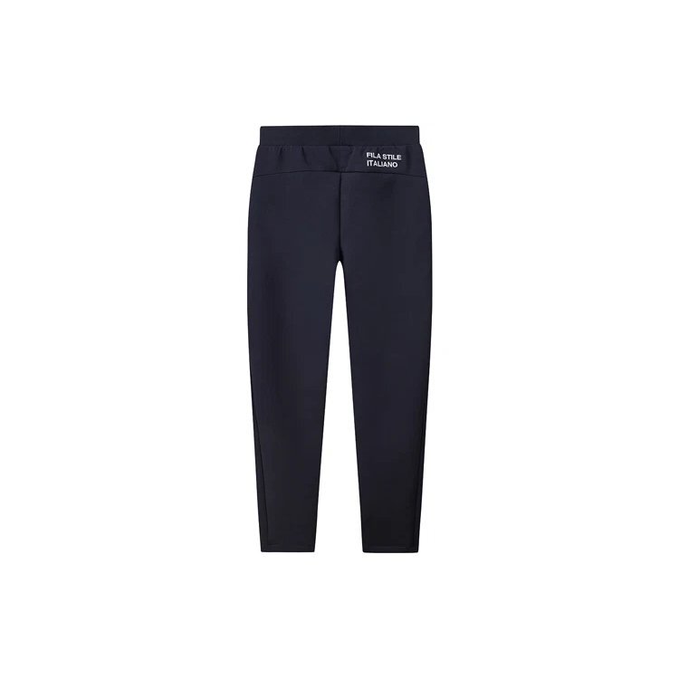 Pantalones casuales rectos Pantalones largos deportivos de punto para abrigarse Azul