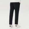 Pantalones casuales rectos Pantalones largos deportivos de punto para abrigarse Azul