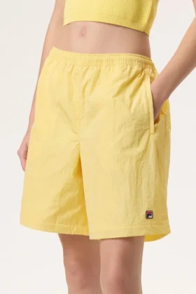 Pantalones cortos arrugados Fila x Hailey