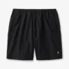 Pantalones cortos arrugados negros Fila x Hailey Bieber