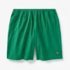 Pantalones cortos arrugados verdes Fila x Hailey