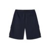 Pantalones cortos con bolsillo y letras del logotipo para hombre, azul