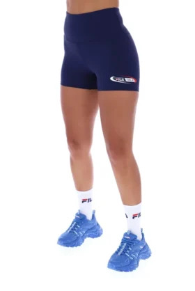 Pantalones cortos de ciclismo Fila x TALA SKINLUXE en azul marino