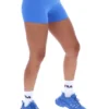 Pantalones cortos de ciclismo Fila x TALA SKINLUXE en azul palacio