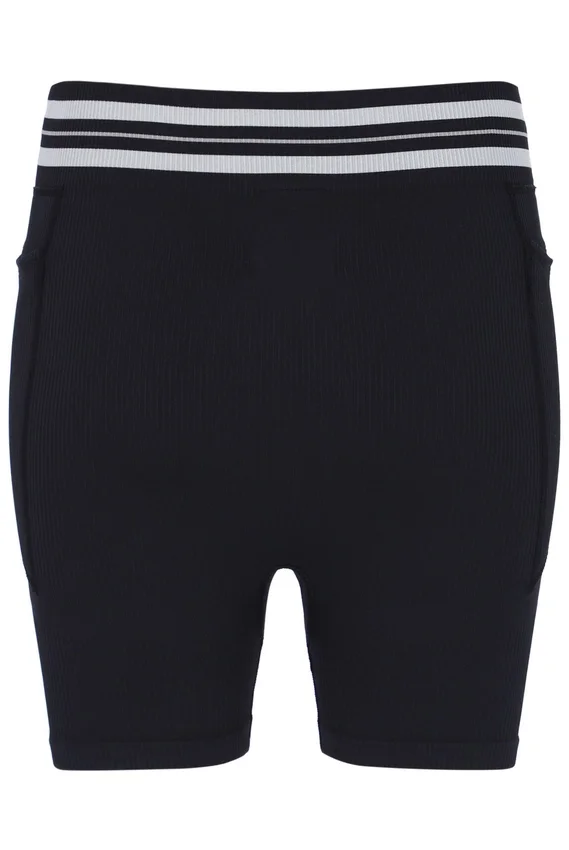 Pantalones cortos de ciclismo sin costuras Casa en negro