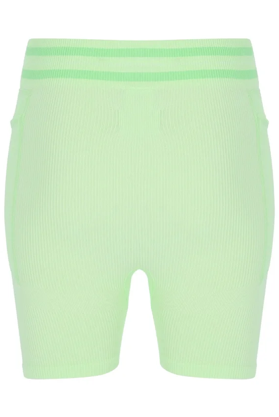 Pantalones cortos de ciclismo sin costuras Casa en verde