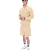 Pantalones cortos de felpa Vico en beige clásico
