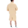 Pantalones cortos de felpa Vico en beige clásico