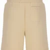 Pantalones cortos de felpa Vico en beige clásico