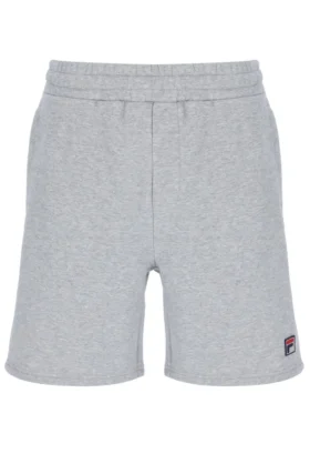 Pantalones cortos de felpa Vico en gris jaspeado