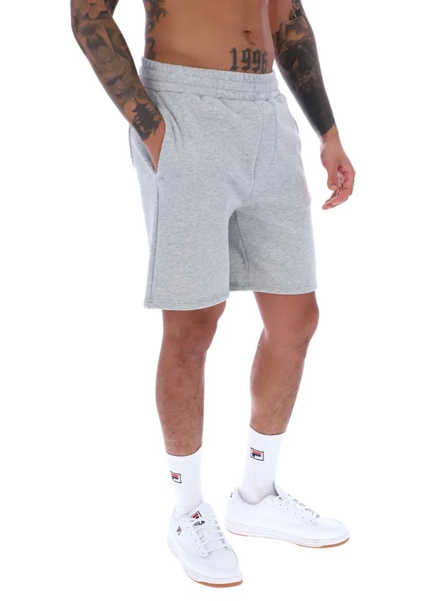 Pantalones cortos de felpa Vico en gris jaspeado
