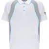 Pantalones cortos de tenis de manga corta Backspin blanco