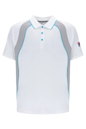 Pantalones cortos de tenis de manga corta Backspin blanco