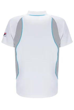 Pantalones cortos de tenis de manga corta Backspin blanco