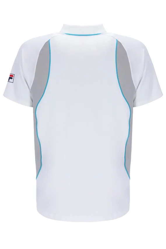 Pantalones cortos de tenis de manga corta Backspin blanco