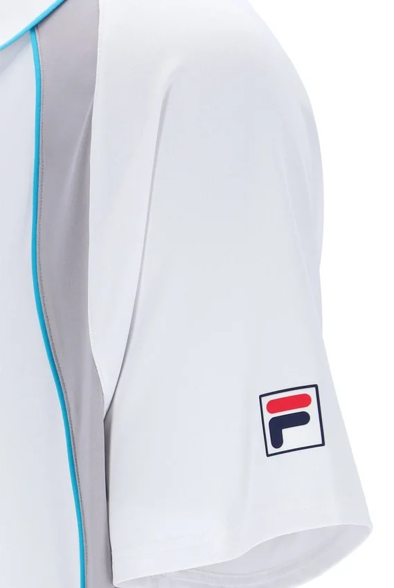 Pantalones cortos de tenis de manga corta Backspin blanco