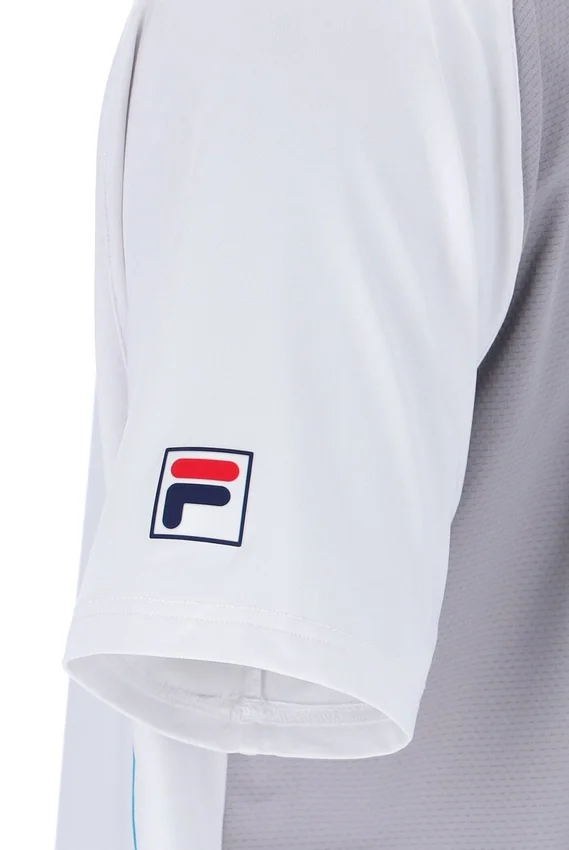 Pantalones cortos de tenis de manga corta Backspin en blanco