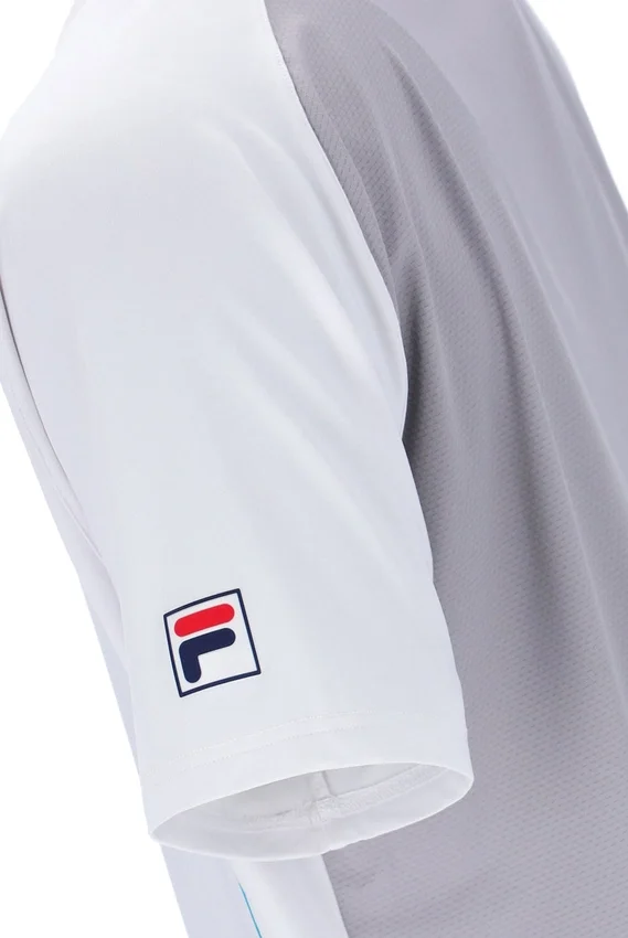 Pantalones cortos de tenis de manga corta Backspin en blanco