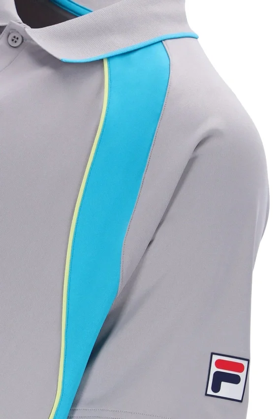 Pantalones cortos de tenis de manga corta Backspin gris