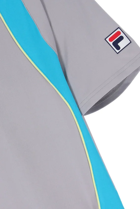 Pantalones cortos de tenis de manga corta Backspin gris