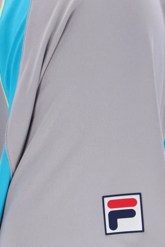Pantalones cortos de tenis de manga corta Backspin gris
