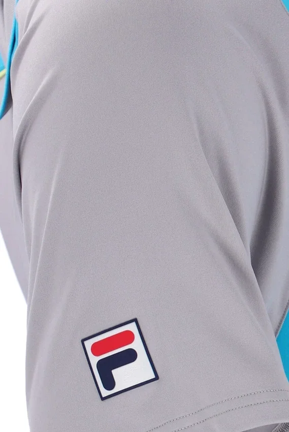 Pantalones cortos de tenis de manga corta Backspin gris