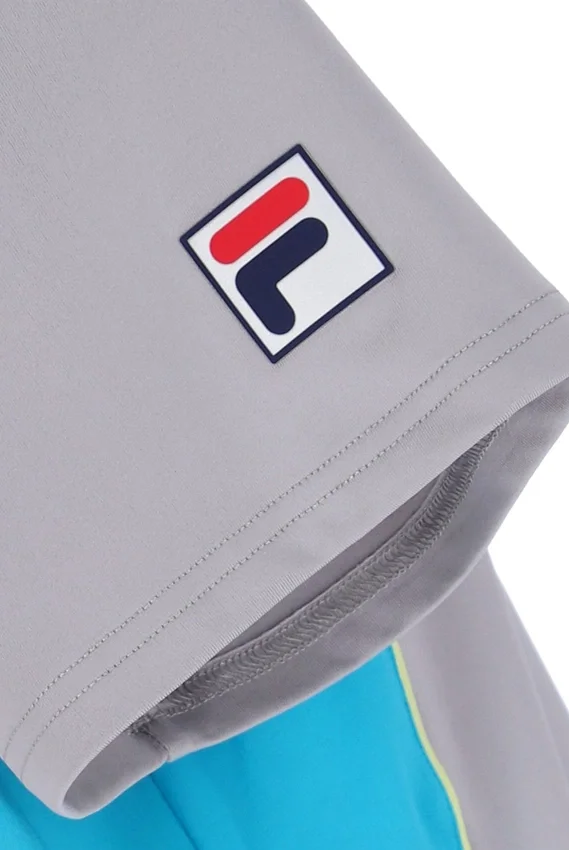 Pantalones cortos de tenis de manga corta Backspin gris