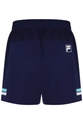 Pantalones cortos de tenis para hombre de 5″ en azul marino oscuro