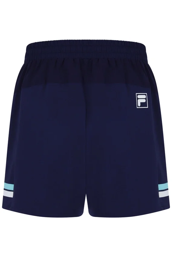 Pantalones cortos de tenis para hombre de 5" en azul marino oscuro
