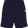 Pantalones cortos de tenis para hombre de 5" en azul marino oscuro con pantalón interior