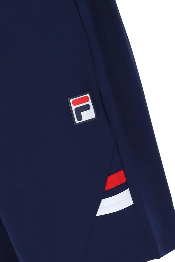 Pantalones cortos de tenis para hombre en azul marino