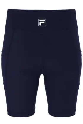 Pantalones cortos de tenis para mujer en azul marino oscuro