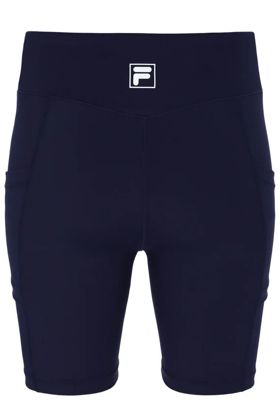 Pantalones cortos de tenis para mujer en azul marino oscuro