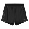 Pantalones cortos deportivos casuales para hombre, color negro