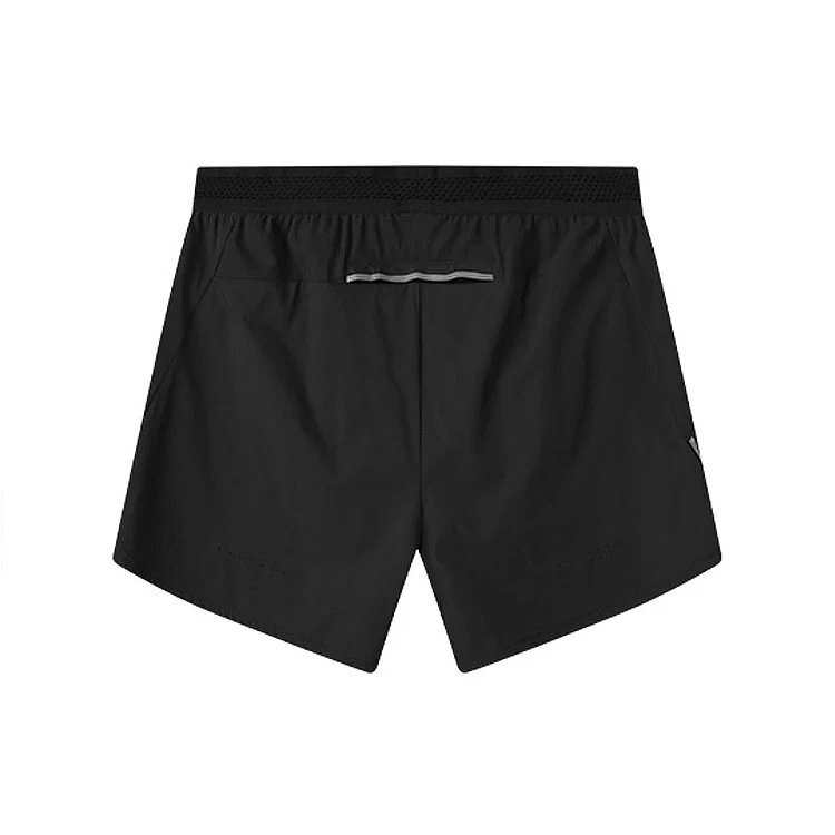 Pantalones cortos deportivos casuales para hombre, color negro