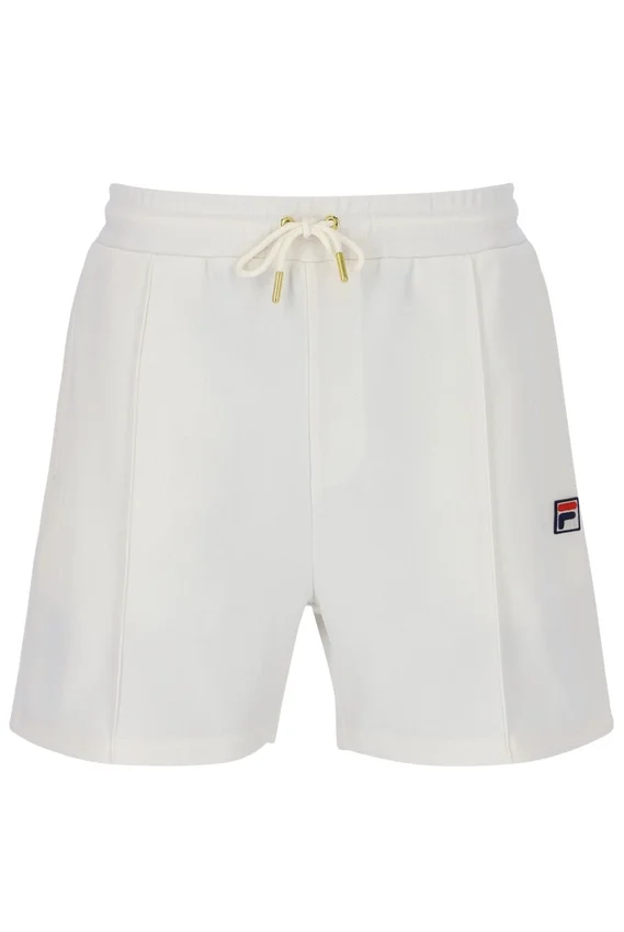 Pantalones cortos Eusebio con pliegues en color Gardenia