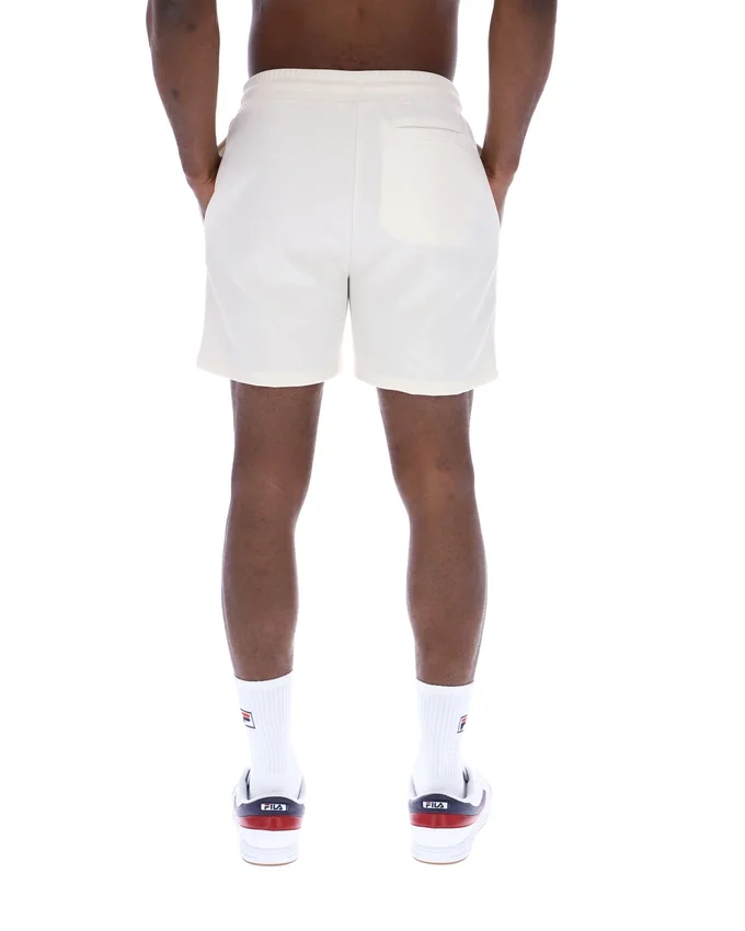 Pantalones cortos Eusebio con pliegues en color Gardenia