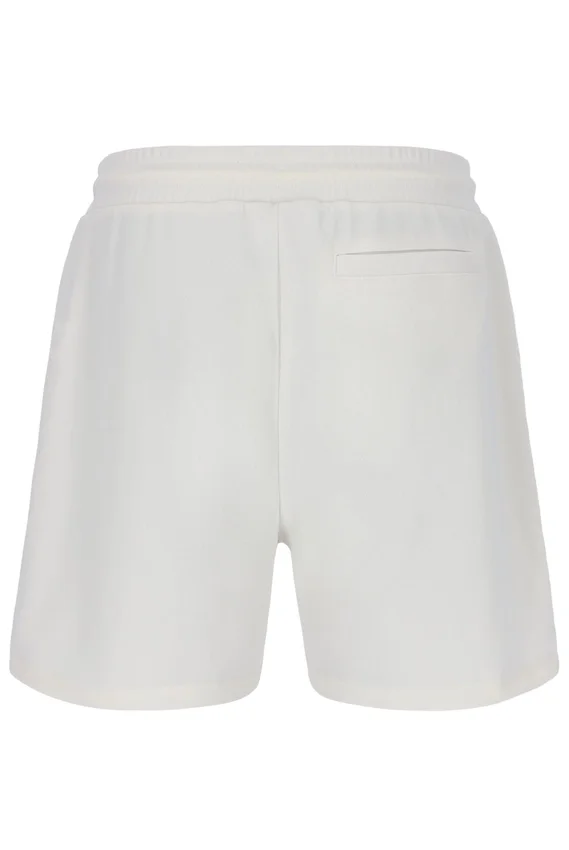 Pantalones cortos Eusebio con pliegues en color Gardenia