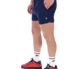 Pantalones cortos High Tide Terry Pocket Stripe de Fila en azul marino