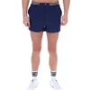 Pantalones cortos High Tide Terry Pocket Stripe de Fila en azul marino