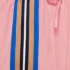 Pantalones cortos rosas con detalle de cinta