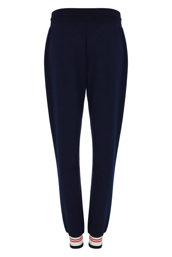 Pantalones de chándal con puños Fila Jianna en azul marino