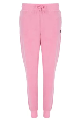 Pantalones de chándal con puños Justina en rosa Prism