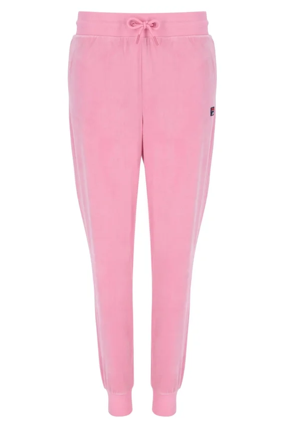 Pantalones de chándal con puños Justina en rosa Prism