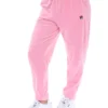 Pantalones de chándal con puños Justina en rosa Prism