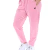 Pantalones de chándal con puños Justina en rosa Prism