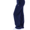 Pantalones de chándal Fila Jirina de corte holgado en azul marino