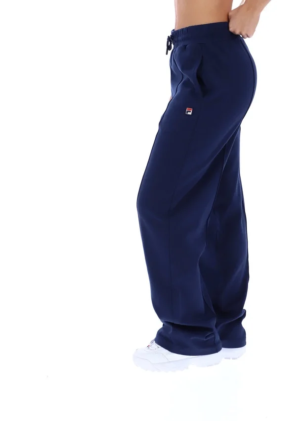 Pantalones de chándal Fila Jirina de corte holgado en azul marino