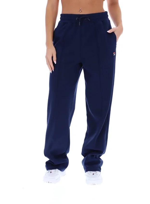 Pantalones de chándal Fila Jirina de corte holgado en azul marino
